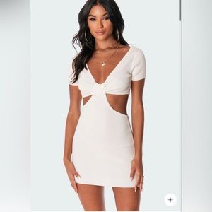 Isabelle’s Cabinet Short Sleeve Cut Out Dress